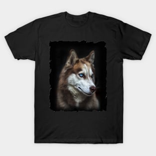 Copper Siberian Husky T-Shirt